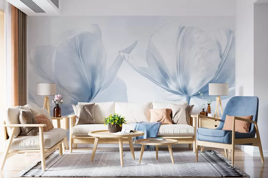 murales de pared Tulipanes w05456