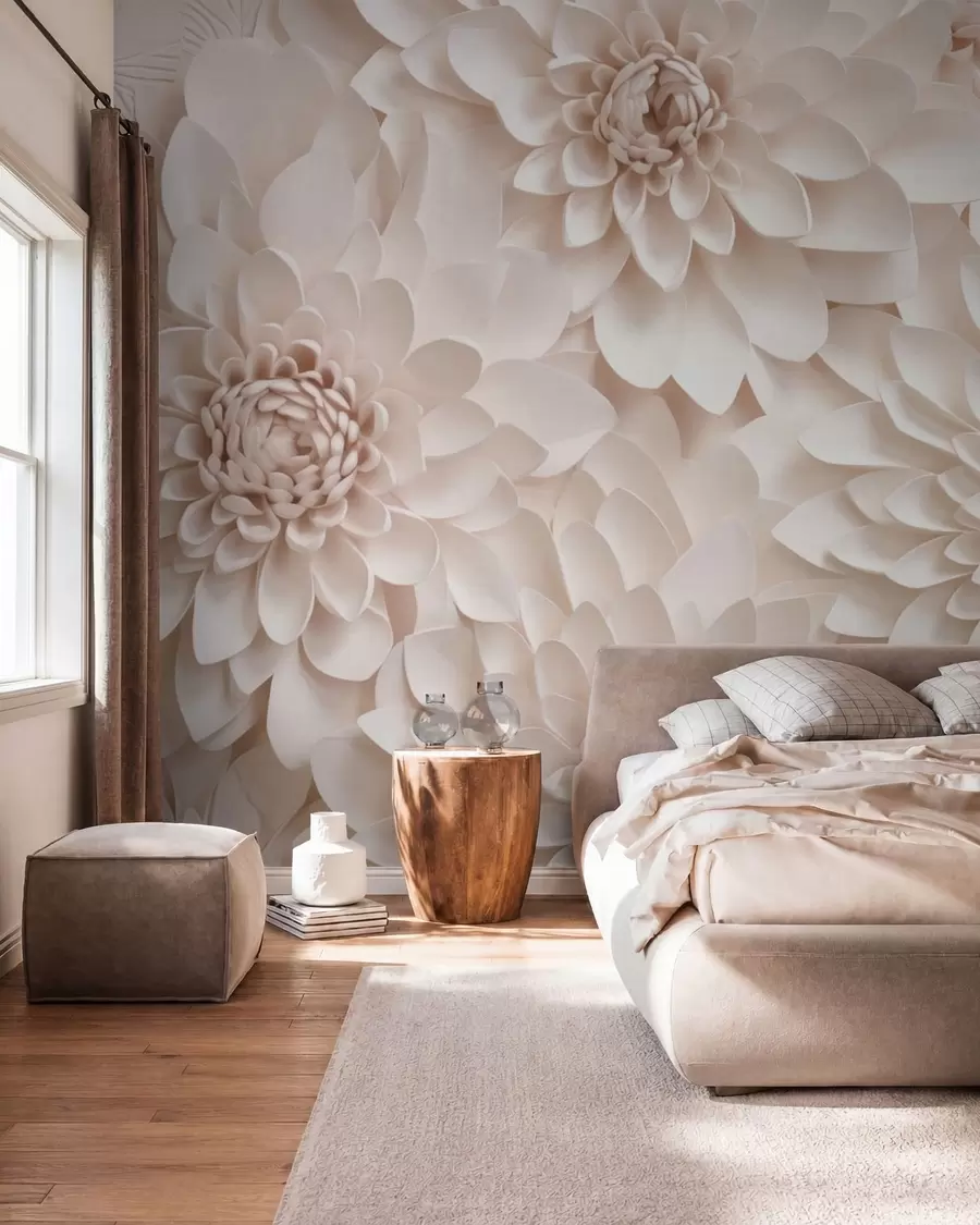 murales de pared Flores grandes w05483