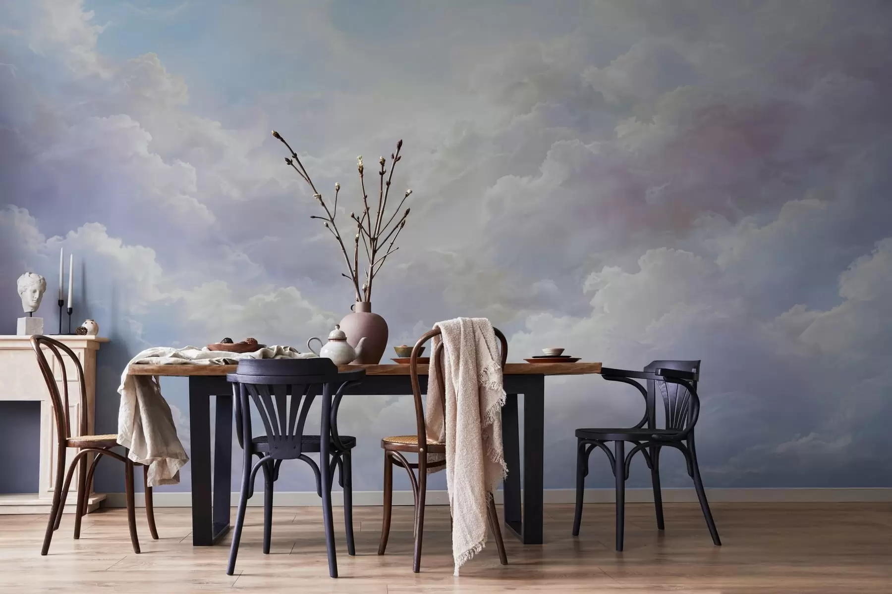murales de pared Nubes densas w05525