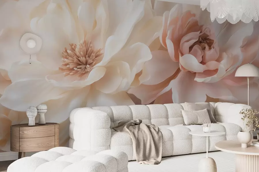 murales de pared Flores grandes w05633