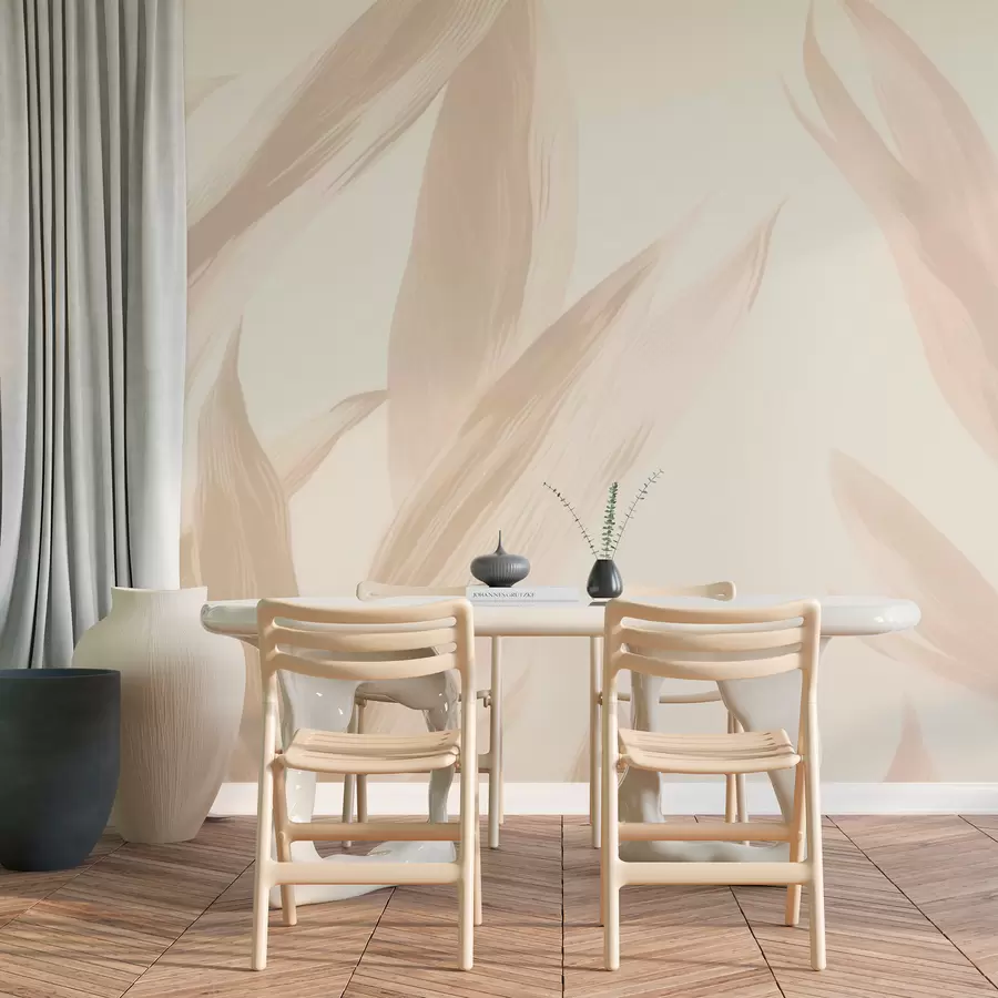 murales de pared Hojas puntiagudas w05680