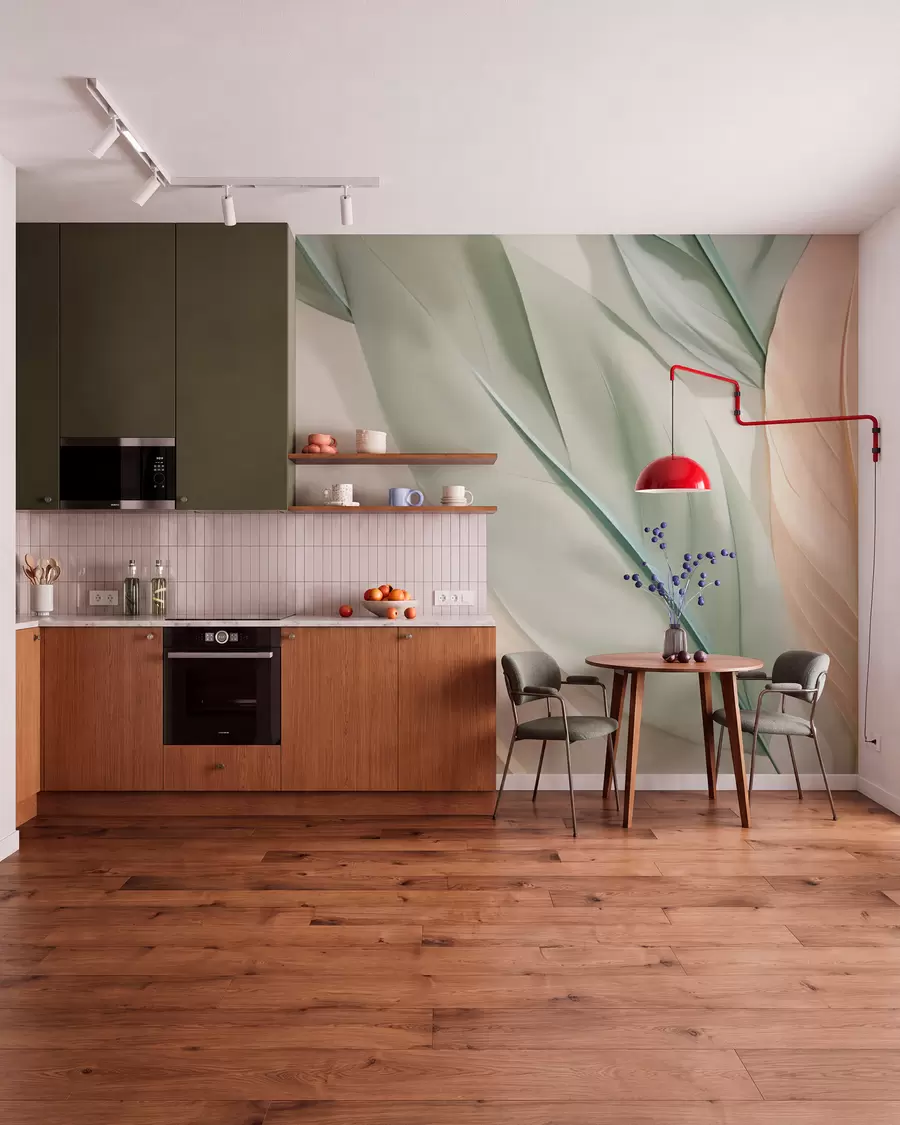 murales de pared Hojas w05745