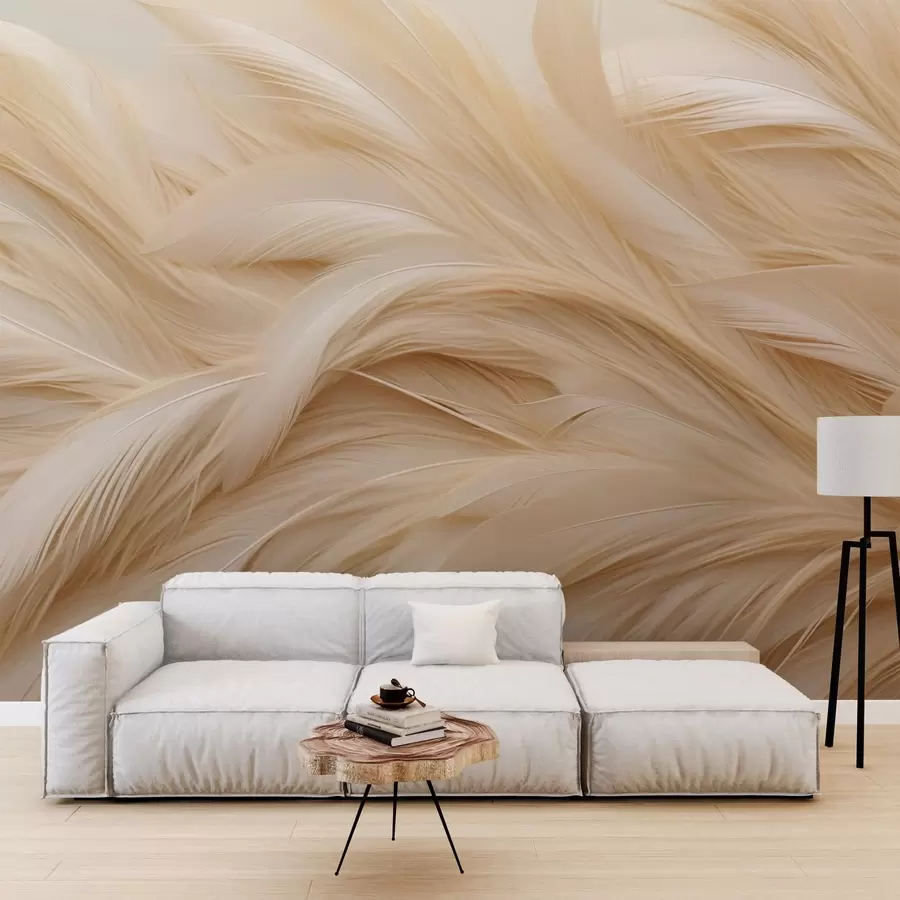 murales de pared plumas delicadas w05718