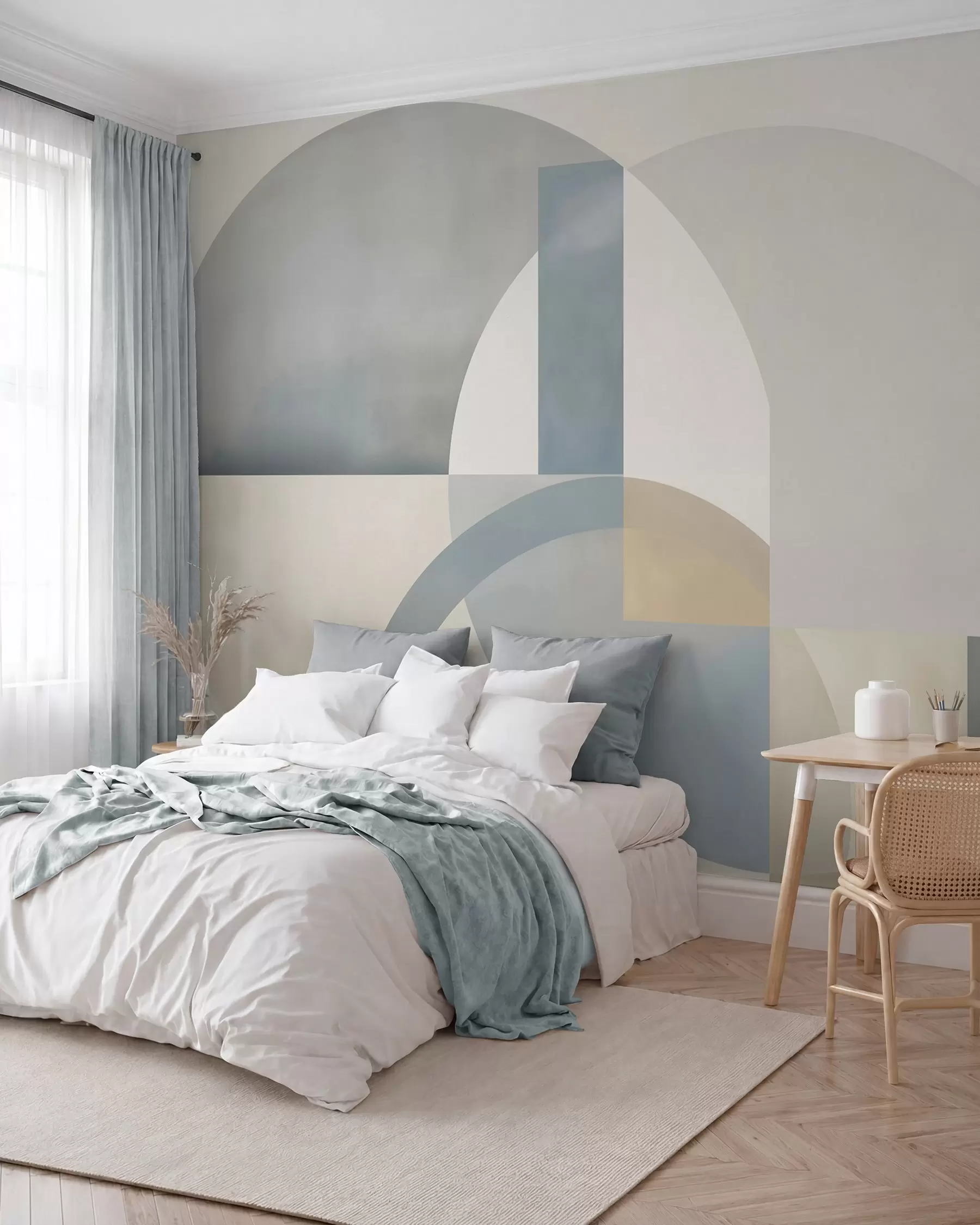 murales de pared Arcos de tonos suaves w05778