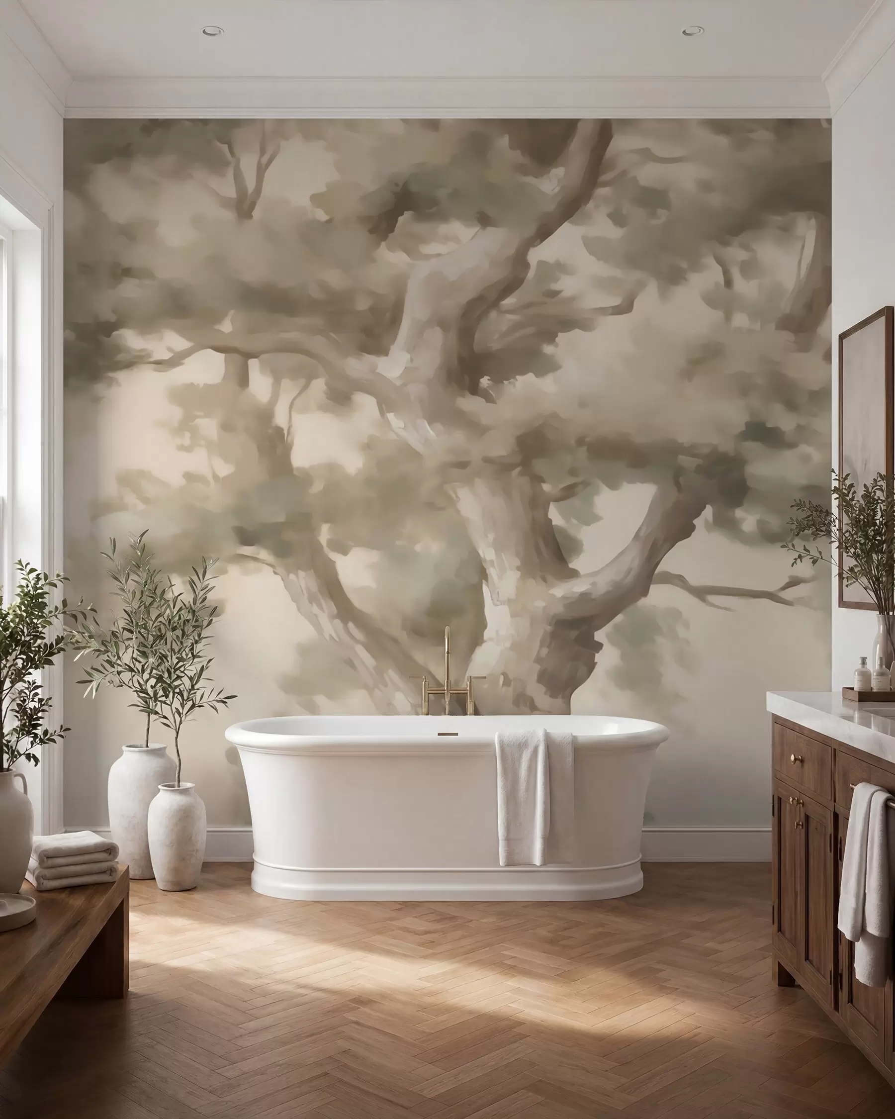 murales de pared Copa entrelazada w05875