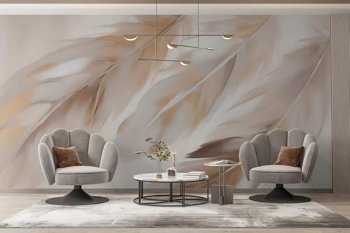 murales de pared Plumas abstractas w05991