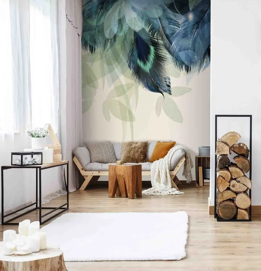 murales de pared Plumas en el cielo u72316
