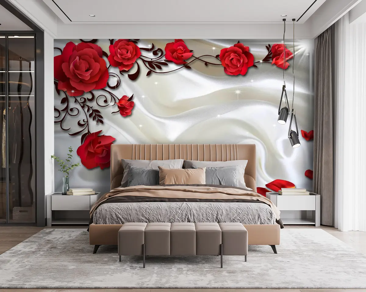 murales de pared Flor, comida y planta u45289
