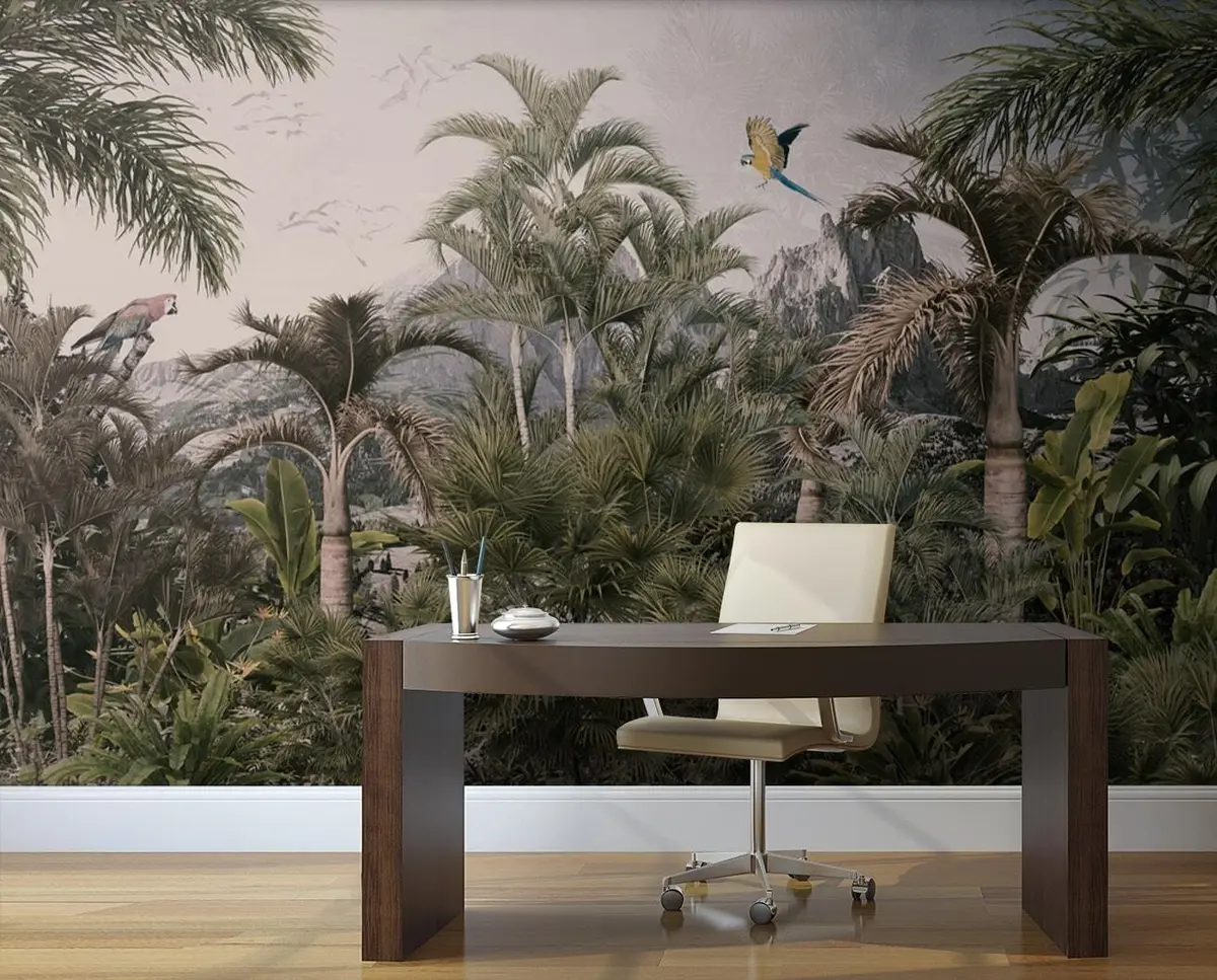 murales de pared Puesta de sol en los trópicos u72413