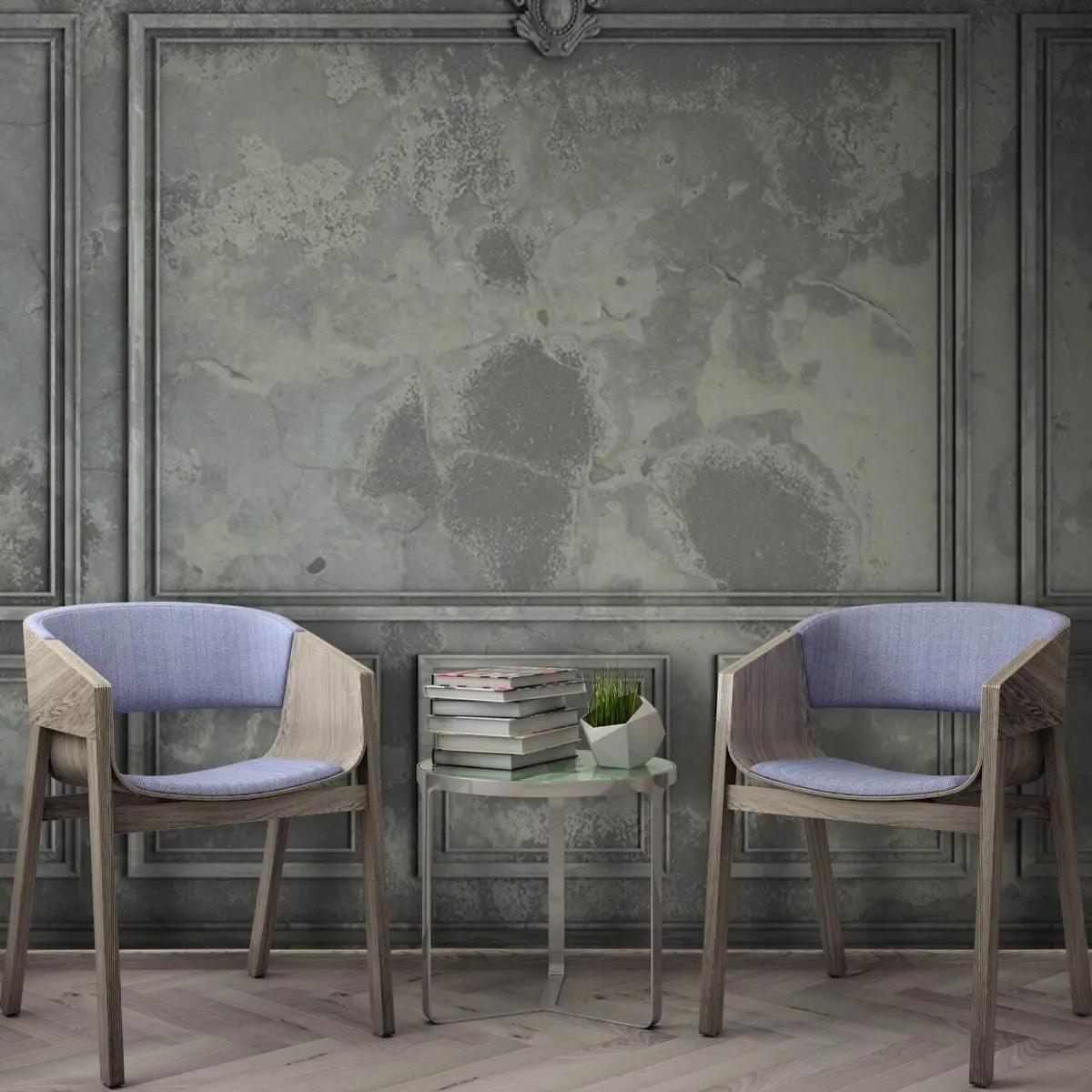 murales de pared Muro clásico de mármol buzeri u72626