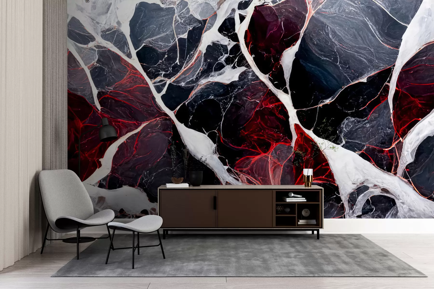 murales de pared Mármol oscuro u72879