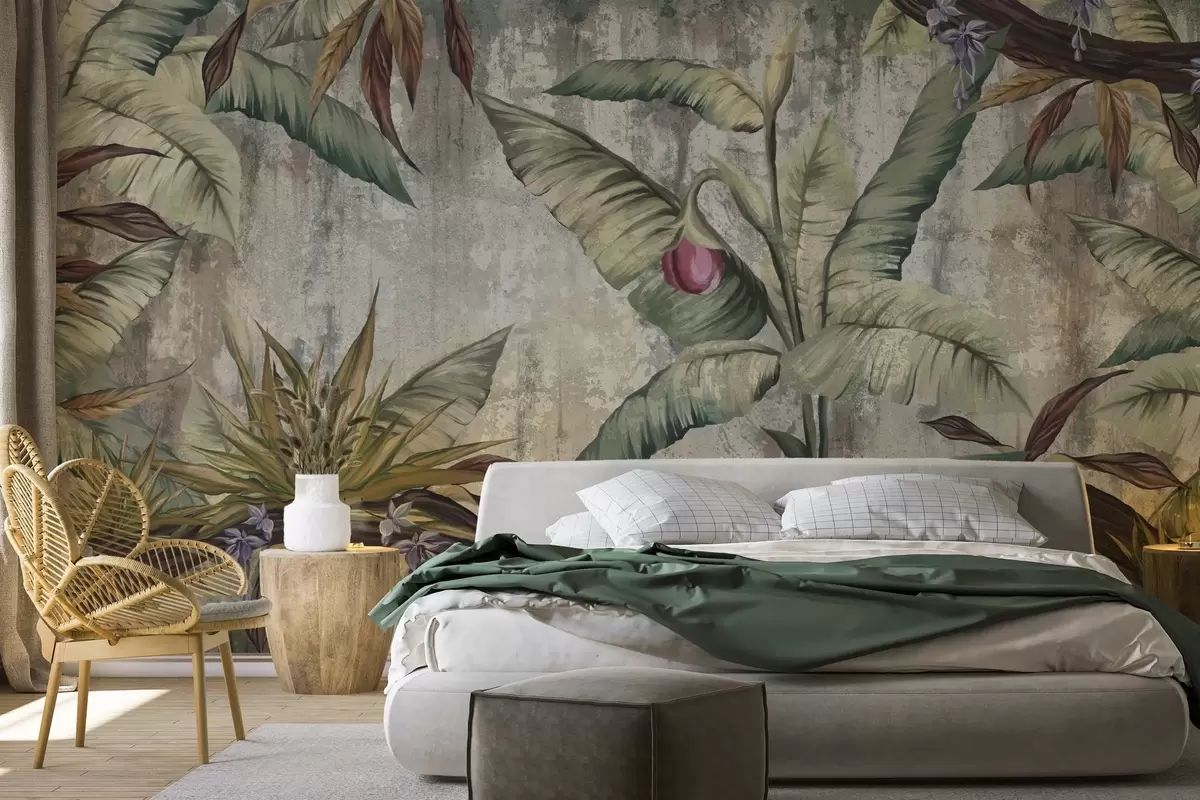 murales de pared Trópicos estilo Grange u72454