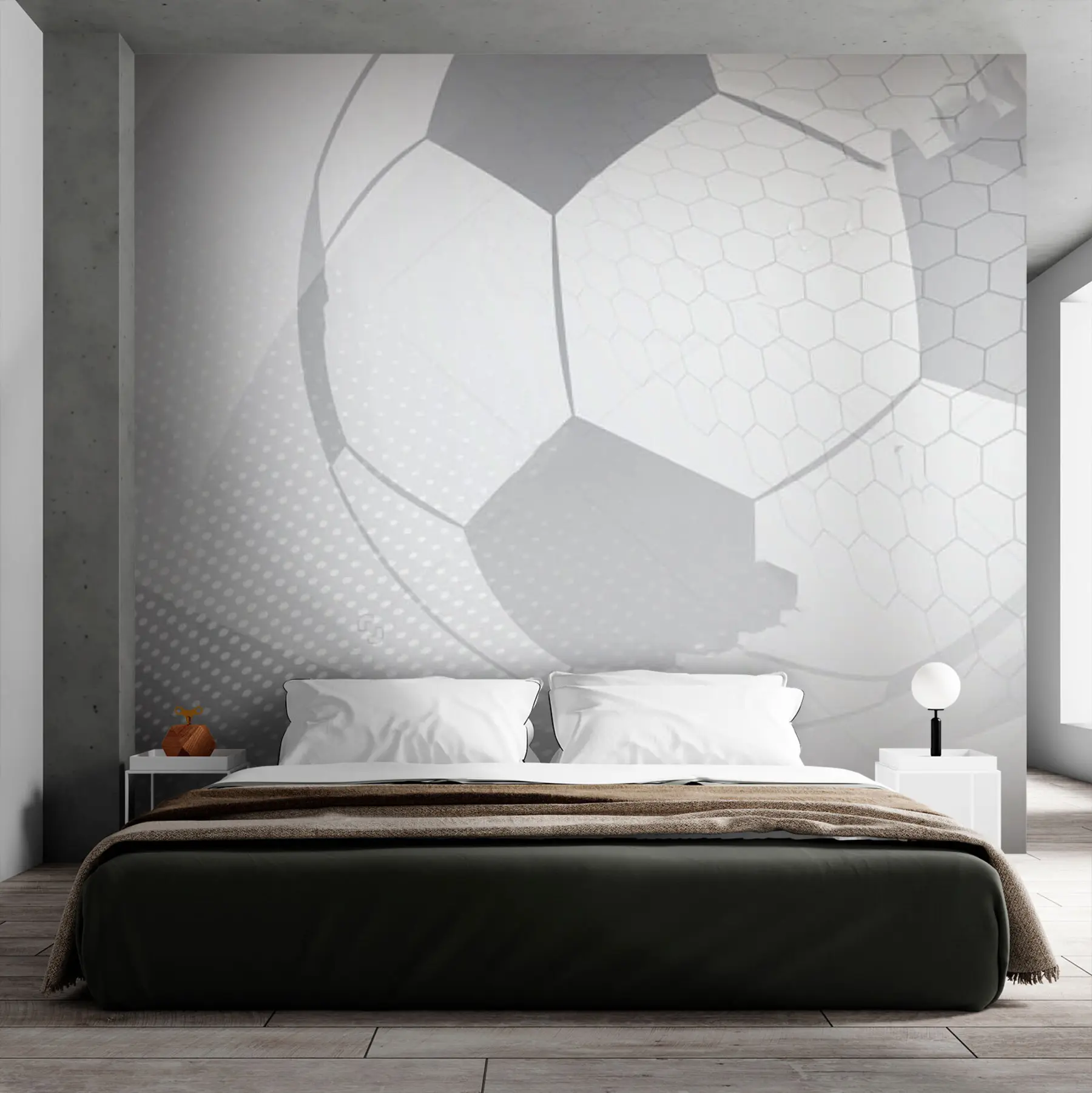 murales de pared Fútbol ligero u72781