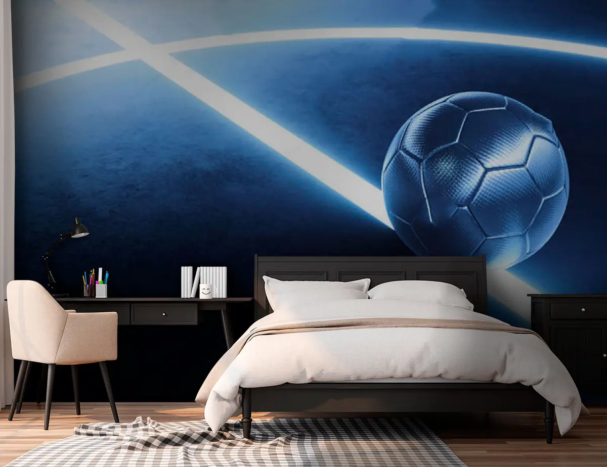 murales de pared Fútbol de neón u72791