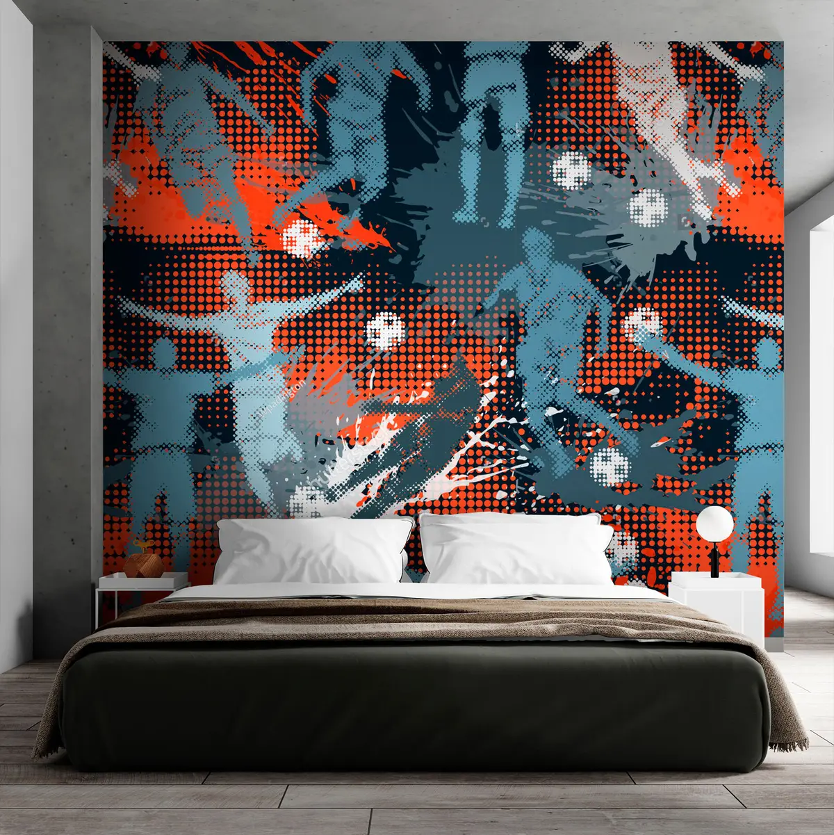 murales de pared Jugadores de futbol u73012
