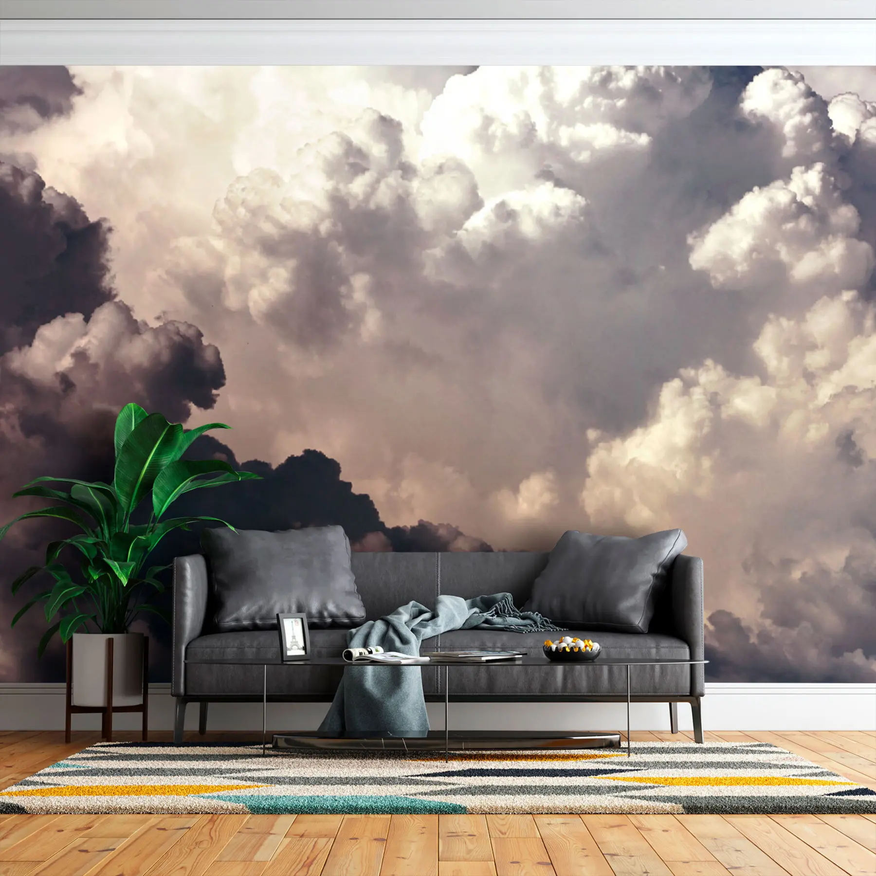 murales de pared Nubes de KucheVo-Removal u72716