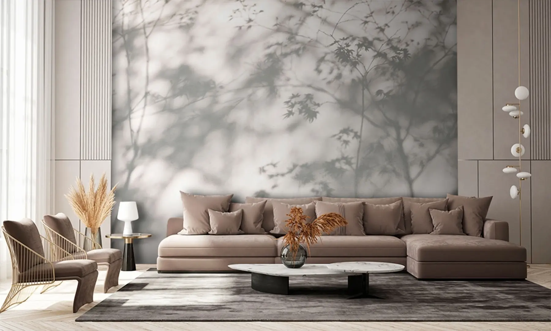 murales de pared Sombra en la pared u79829