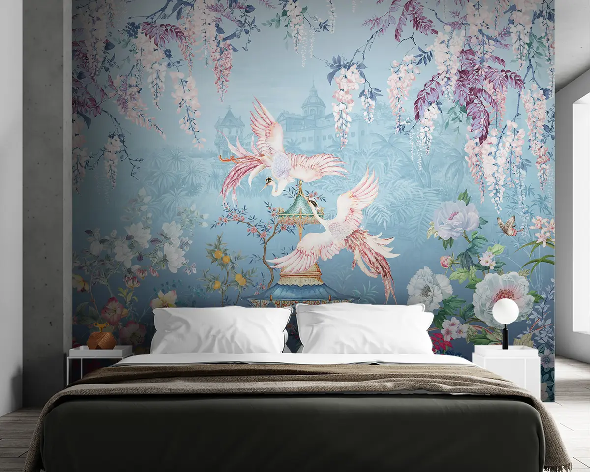 murales de pared Aves, vertebrados y naturaleza u01374