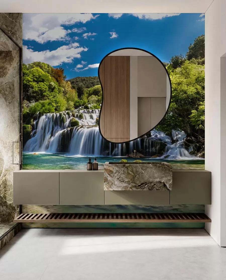 murales de pared Agua, nube y cielo u55775