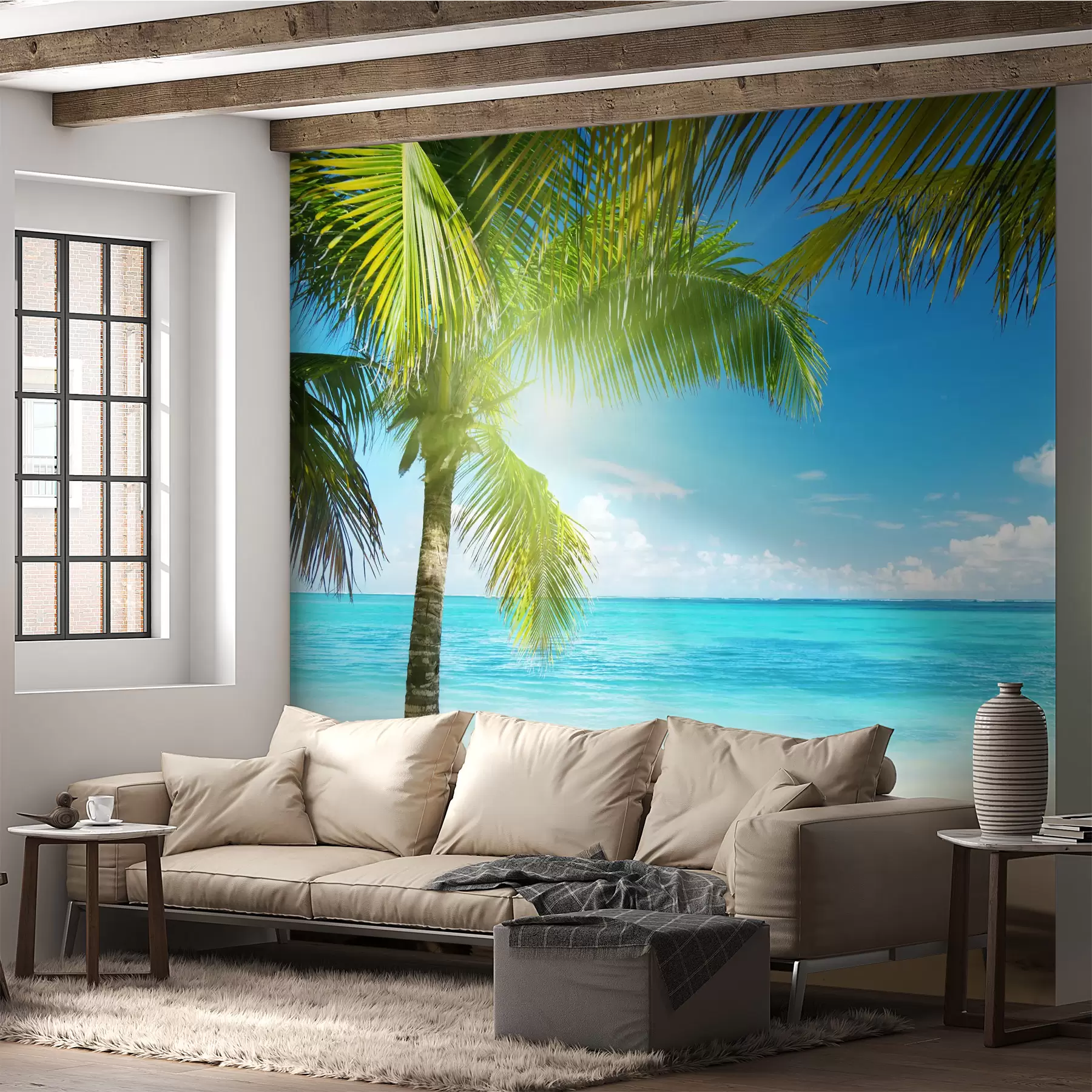 murales de pared Agua, cielo y nube u57179
