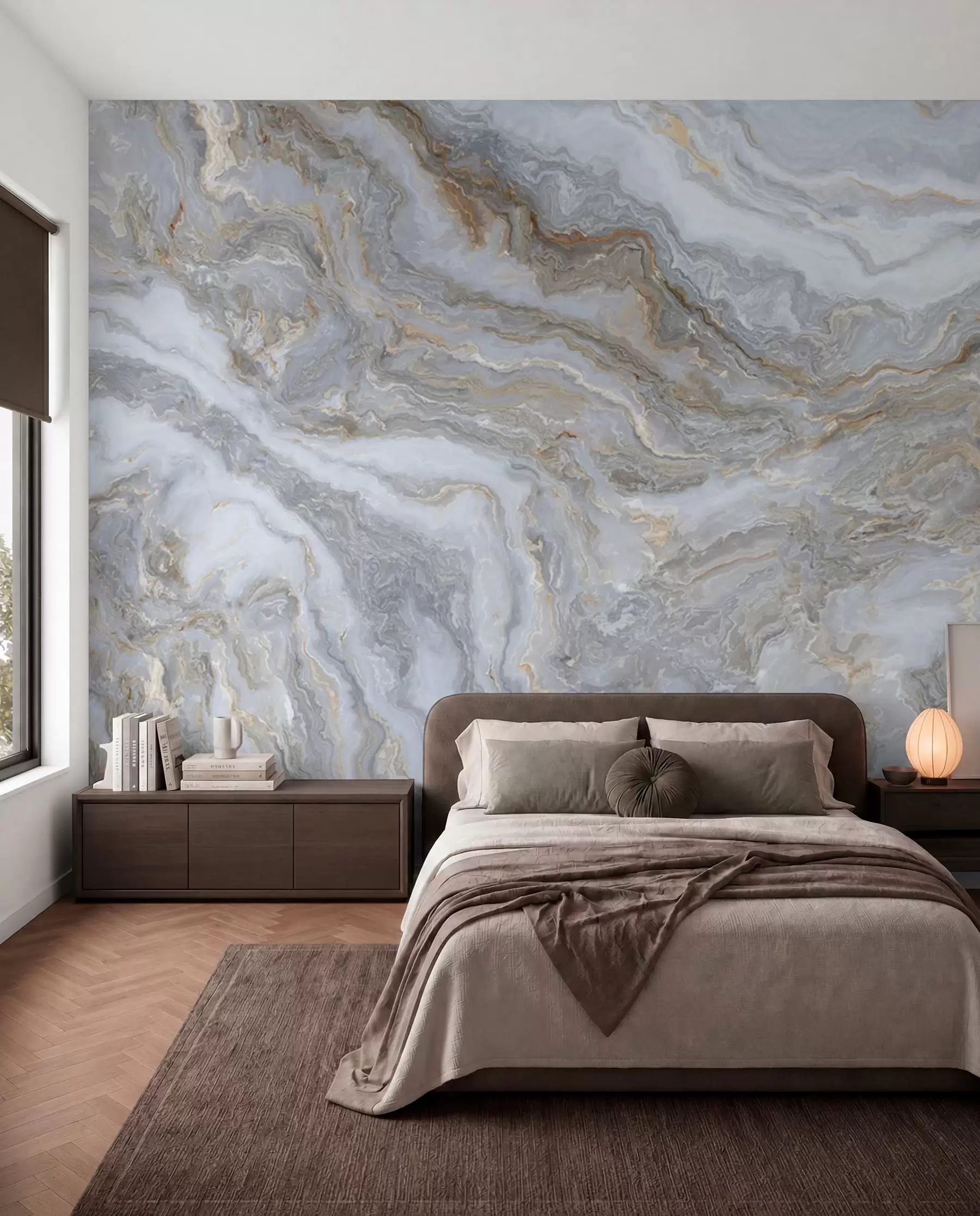 murales de pared Agua, textil y fluido u93422