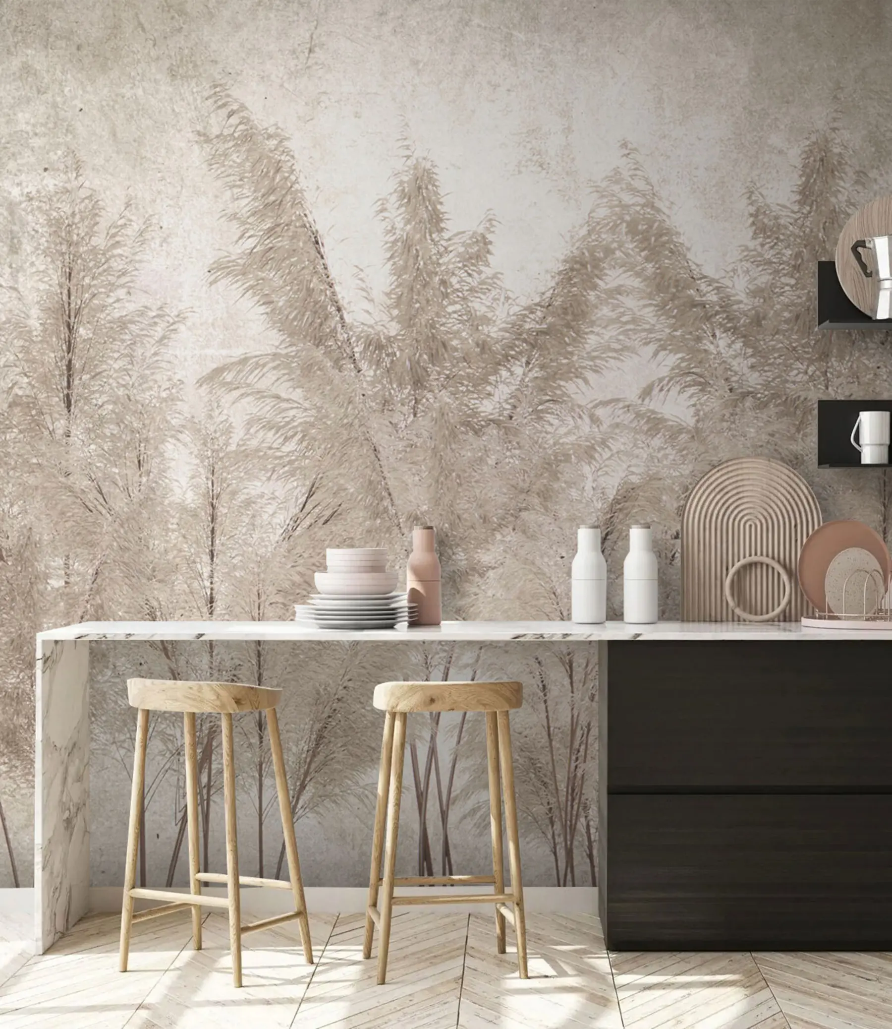 murales de pared Hojas tropicales u78593