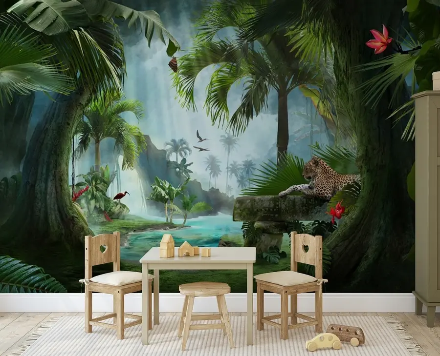 murales de pared Planta, comunidad vegetal y verde. u51872