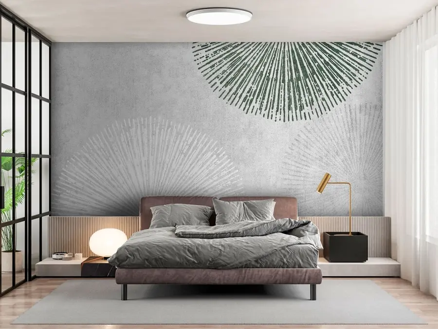 murales de pared Abstracción geométrica del patrón de Japón u74078