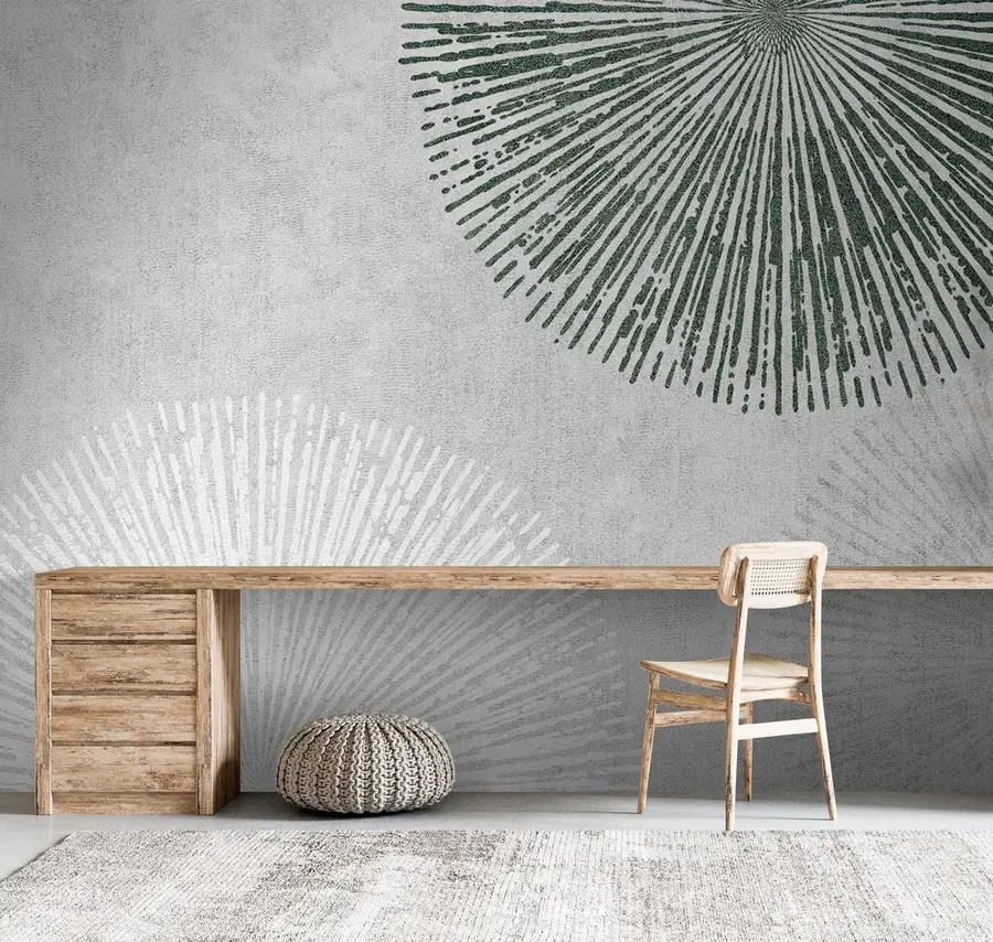 murales de pared Abstracción geométrica del patrón de Japón u74078