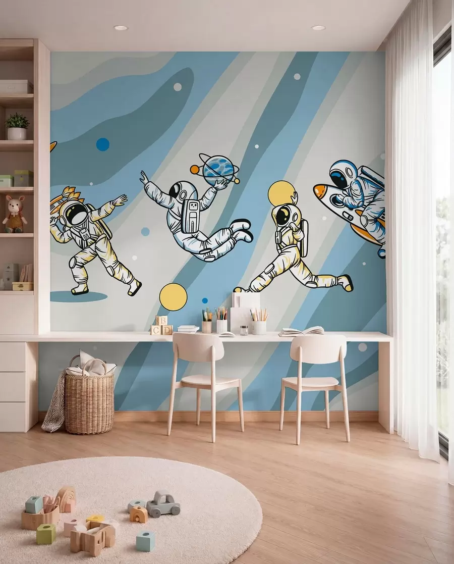 murales de pared Juegos en el cosmos u93828