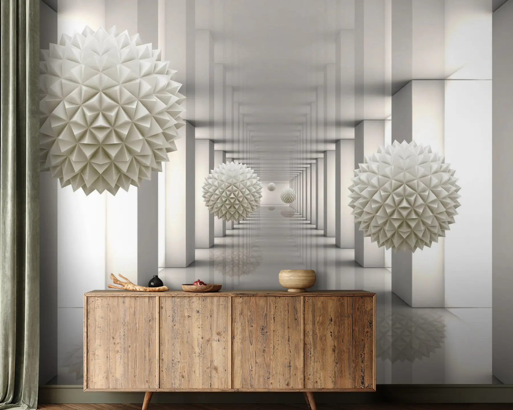 murales de pared Mariposa marrón u63738