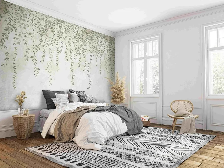 murales de pared Vides con follaje u71244