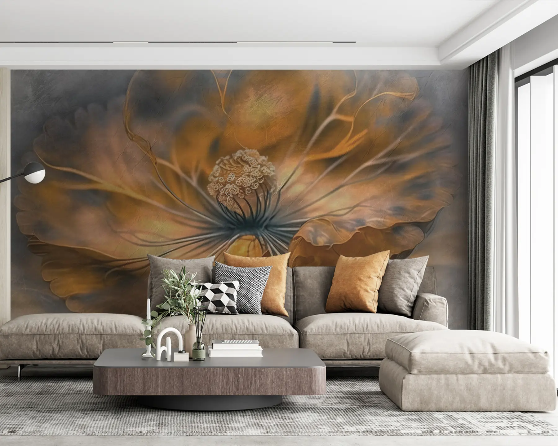 murales de pared Flor grande u93916