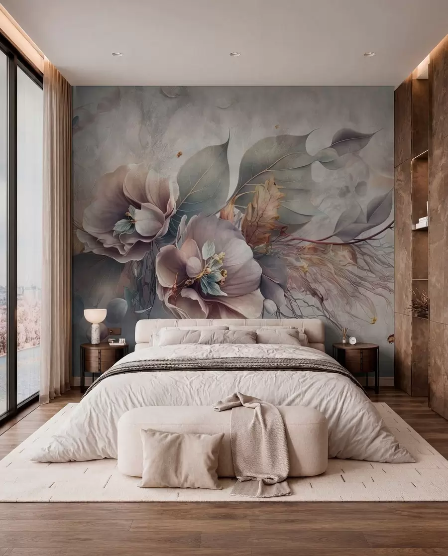 murales de pared Flores de quimera u93930