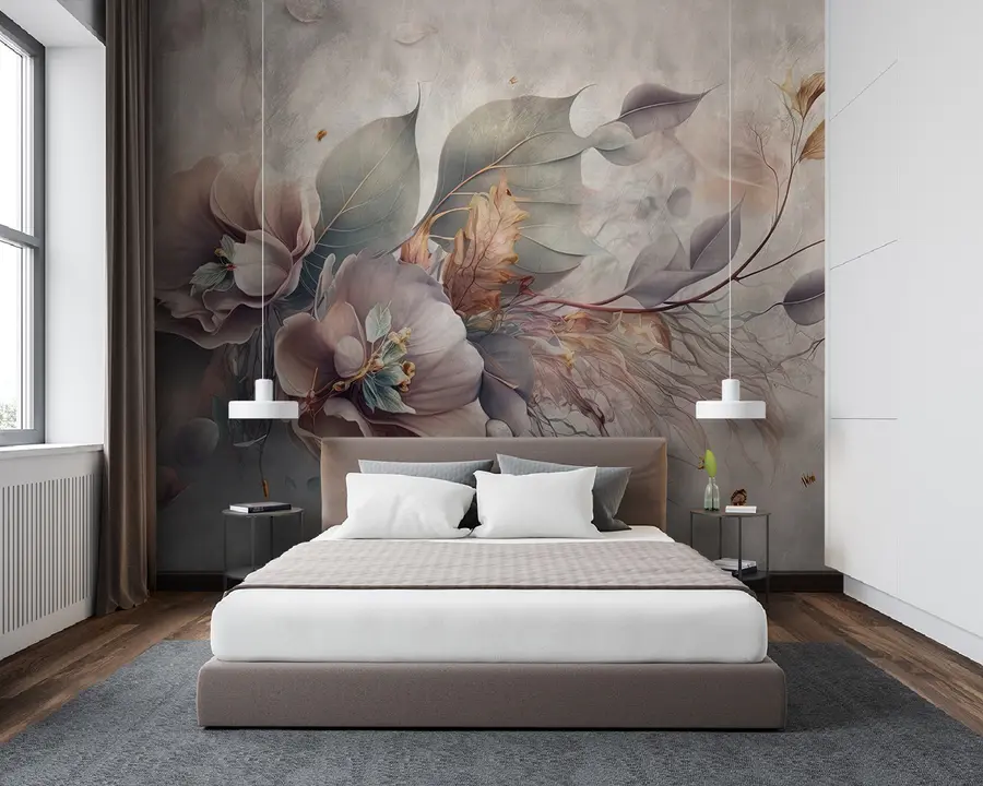 murales de pared Flores de quimera u93930