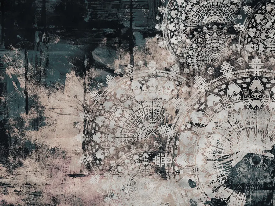 murales de pared Mandala vintage u93958