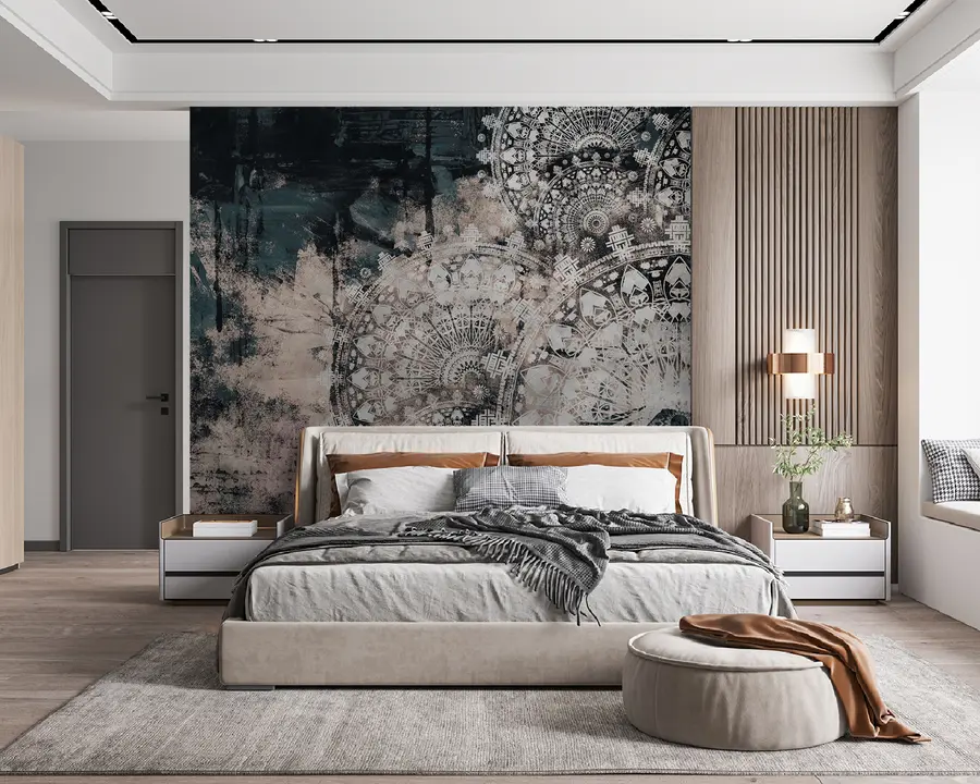 murales de pared Mandala vintage u93958