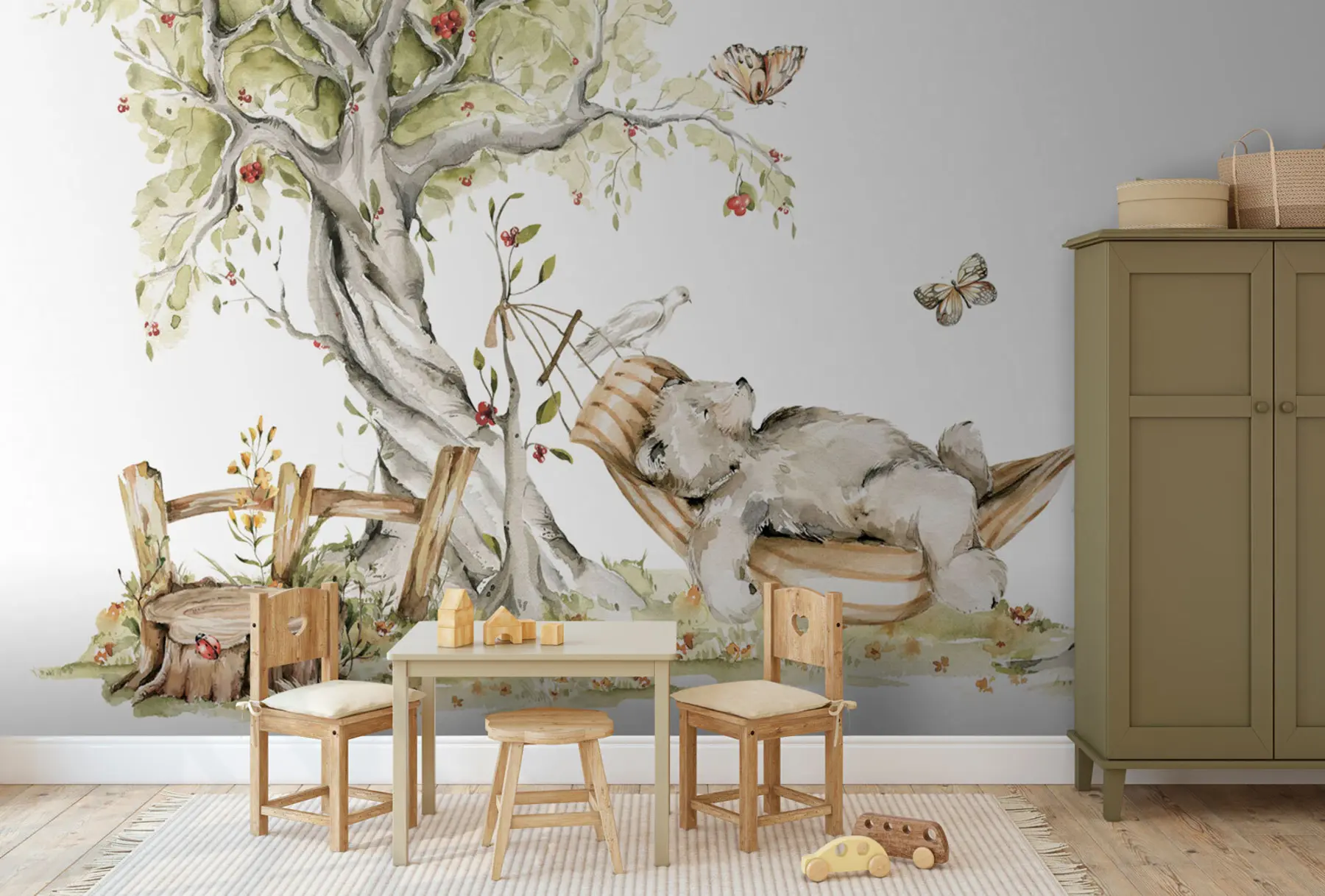 murales de pared Llevar a la hamaca u94225