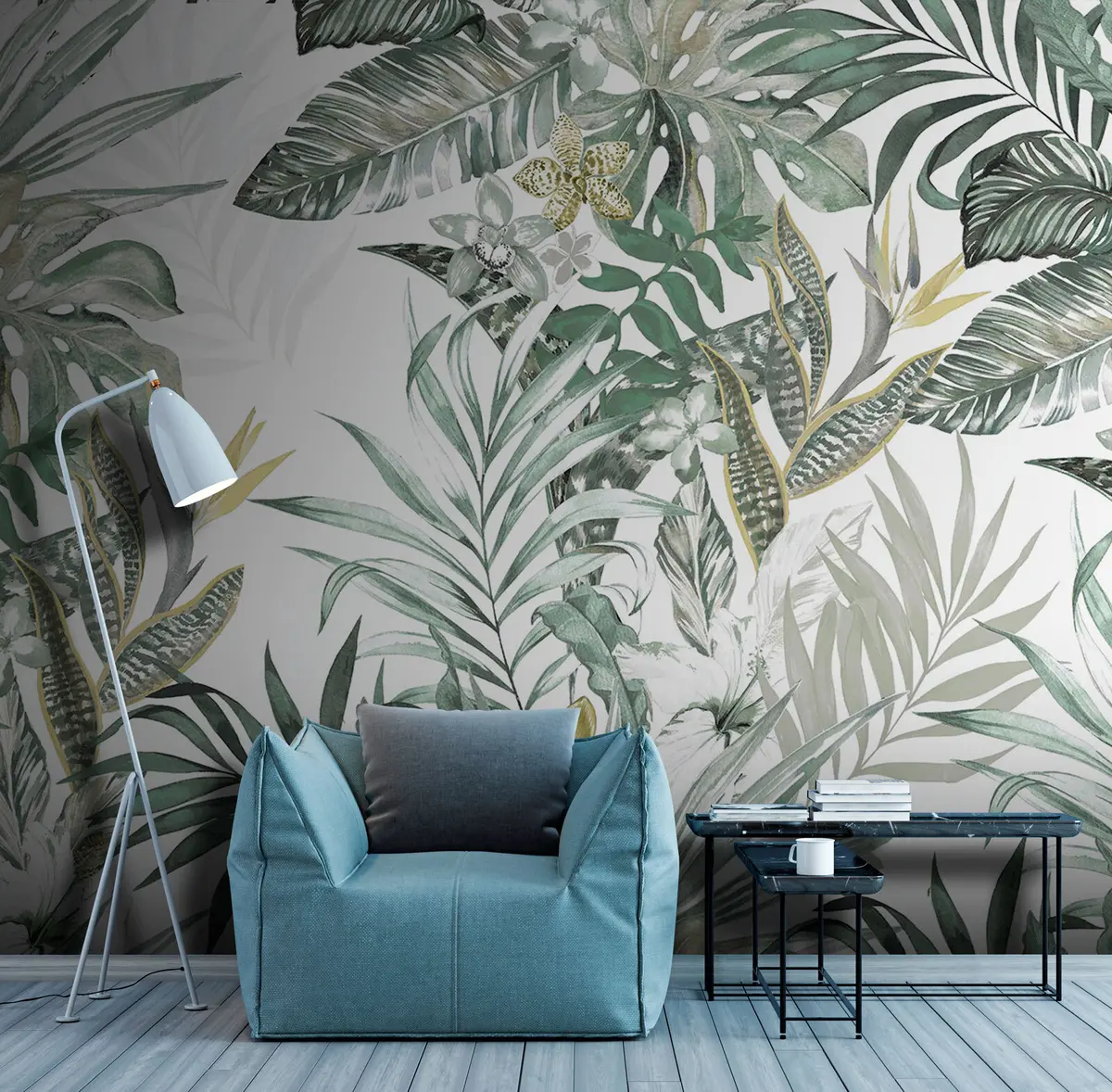 murales de pared Diseño digital y textil de patrones u94199