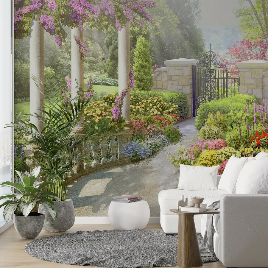 murales de pared Flor, planta y pétalo u03933