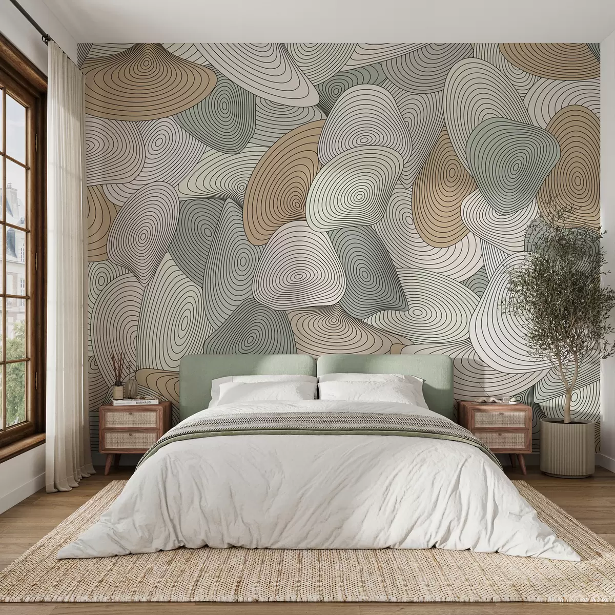 murales de pared adorno espiral u94475