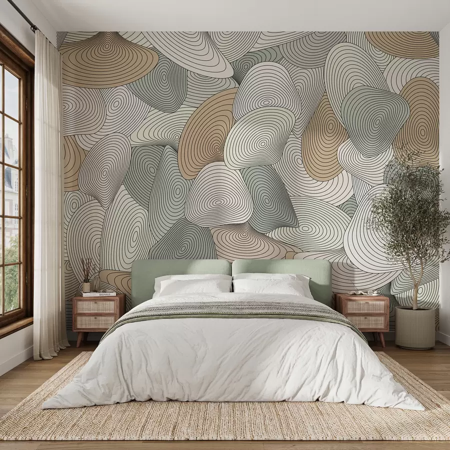 murales de pared adorno espiral u94475