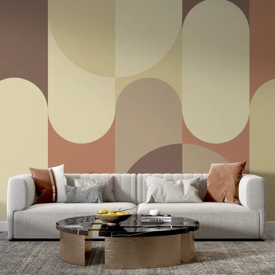 murales de pared Geometría Bauhaus u95870