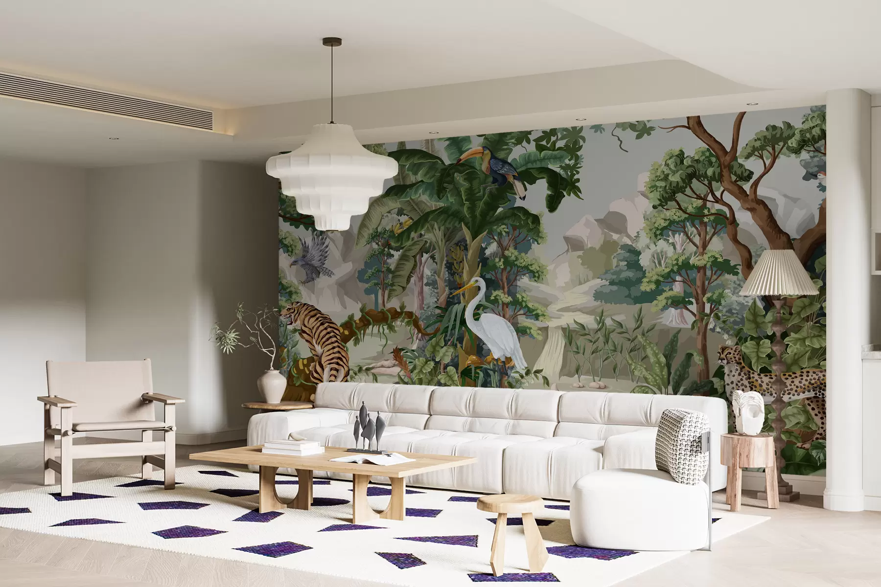 murales de pared animales en los trópicos u95714