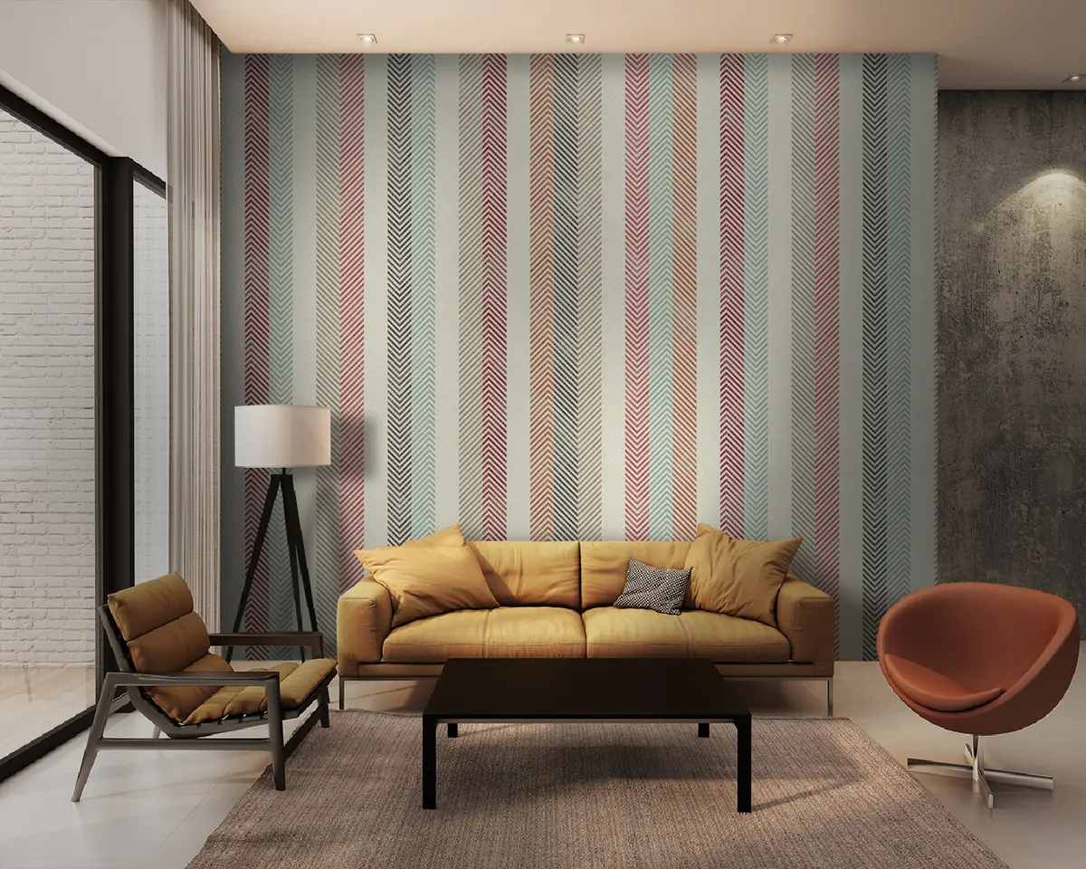 murales de pared patrón de rayas u96798
