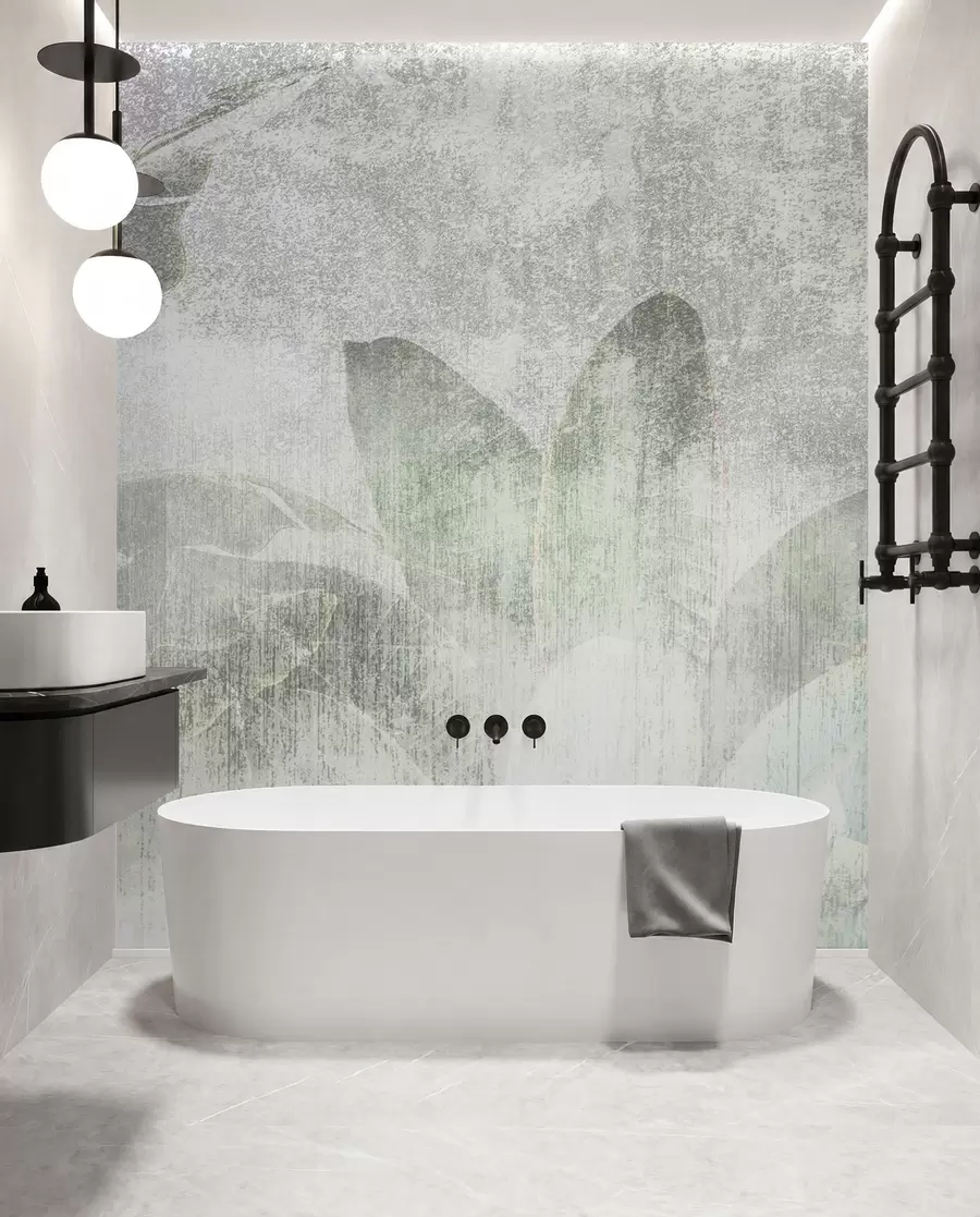 murales de pared Estilo loft de palmeras tropicales u97030