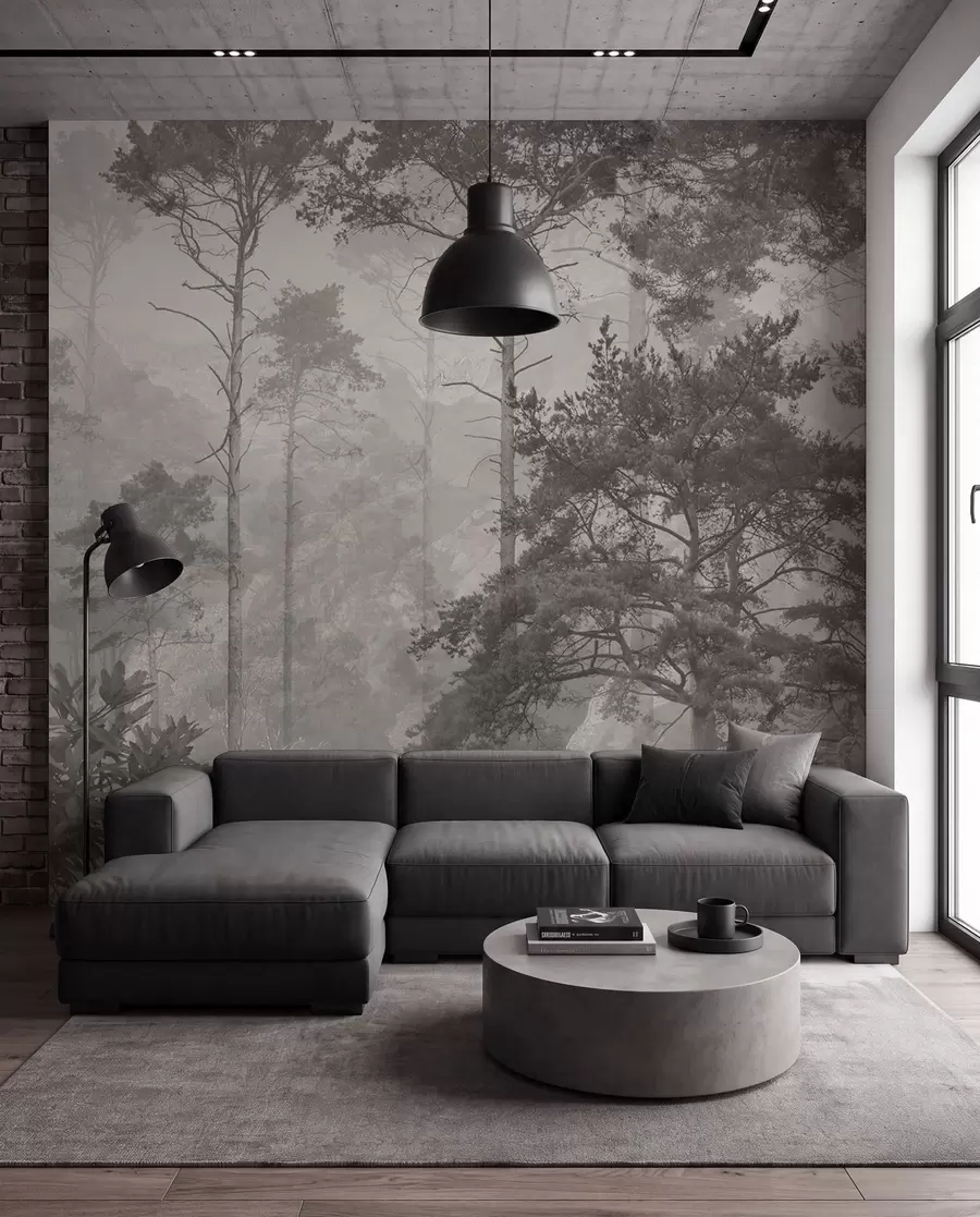 murales de pared Velo del bosque u97190