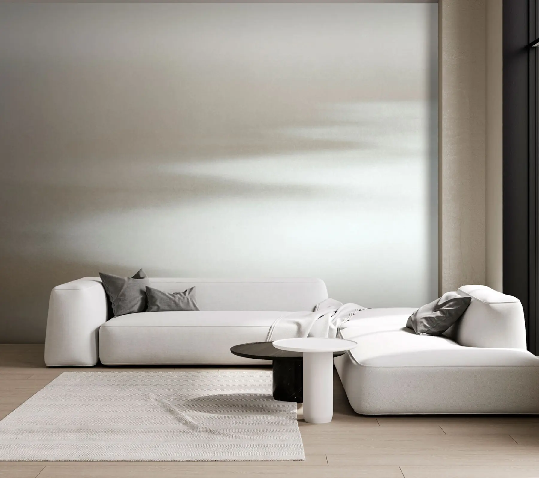 murales de pared Playa y mar, minimalismo elegante y loft. u97452