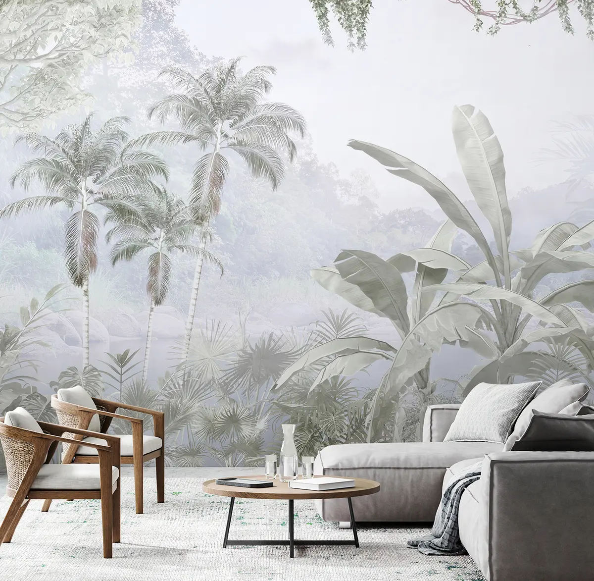 murales de pared Un bosque tropical u97644