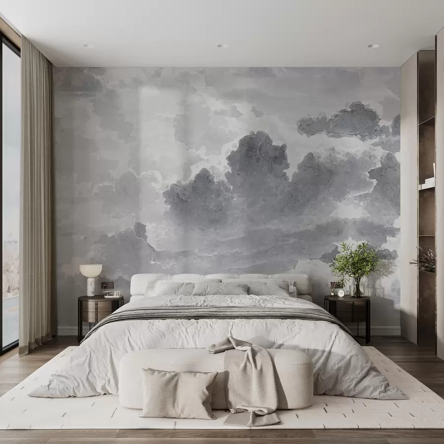 murales de pared Nubes grises u98797